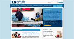 Desktop Screenshot of edlawcenter.org